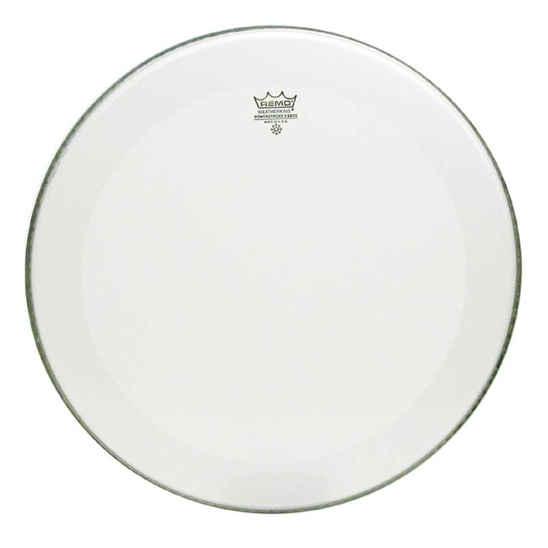 Remo Powerstroke 3 Smooth White P3-1220-C1 20" Bass Drum Head von Remo