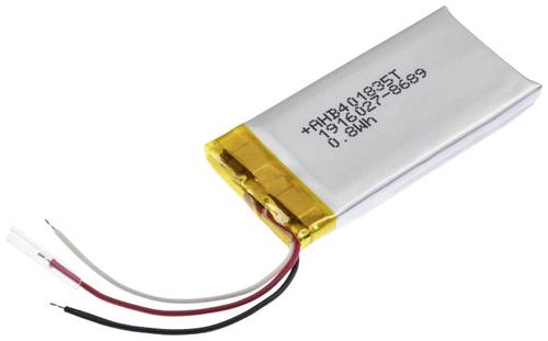 Renata ICP401835TPRT Spezial-Akku Prismatisch Kabel LiPo 3.7V 215 mAh von Renata