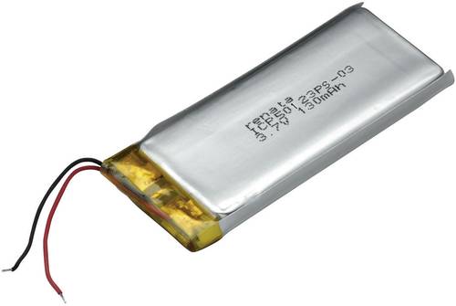 Renata ICP50123PS-03 Spezial-Akku Prismatisch Kabel LiPo 3.7V 130 mAh von Renata