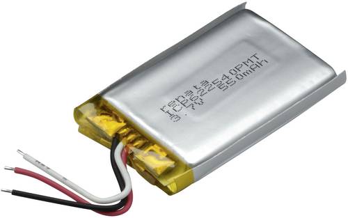 Renata ICP622540PMT Spezial-Akku Prismatisch Kabel LiPo 3.7V 600 mAh von Renata