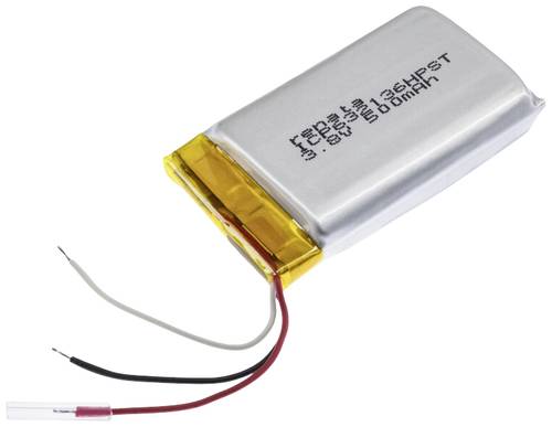 Renata ICP632136HPST Spezial-Akku Prismatisch Kabel LiPo 3.7V 520 mAh von Renata