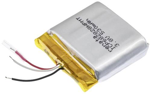 Renata ICP682828HPMT Spezial-Akku Prismatisch Kabel LiPo 3.7V 560 mAh von Renata