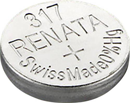 Renata Knopfzelle 317 1.55V 10.5 mAh Silberoxid von Renata