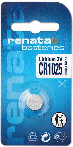 Renata Knopfzelle CR 1025 3V 30 mAh Lithium von Renata