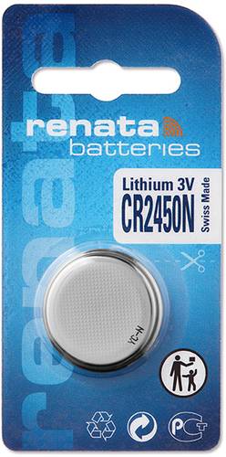 Renata Knopfzelle CR 2450N 3V 540 mAh Lithium von Renata