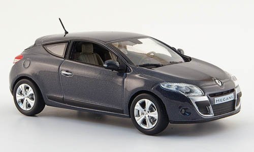 Renault Megane Coupe, met.-grau , 2009, Modellauto, Fertigmodell, Norev 1:43 von Renault