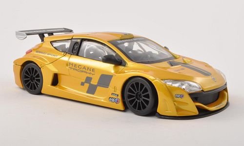 Renault Megane Trophy, met.-gelb , Modellauto, Fertigmodell, Bburago 1:24 von Renault