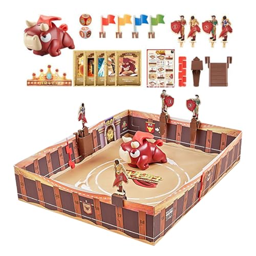 Renchey Brettspiele Für Kinder - Stierkampf-Puzzle Spiel | Interaktives Lernspielzeug Für Kinder Entwicklung Zuhause Reise Unterricht Unterhaltung Renchey Brettspiele Für Kinder - Stierkampf-Puzzle Spiel | Interaktives Lernspielzeug Für Kinder Entwicklung Zuhause Reise Unterricht Unterhaltung von Renchey