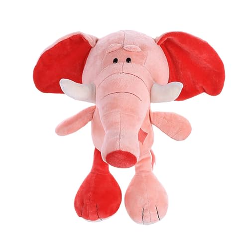 Renchey Plüsch-Elefant-Spielzeug, ausgestopftes Elefantentier - Stofftierpuppe - Weiches Plüsch-Kaninchenspielzeug, Stofftierpuppe, bequemer Löwe, Elefant für, Mädchen, Tierliebhaber von Renchey