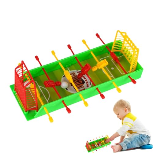 Renchey Tischhockeyspiel, Fußballtischspiel, Fußball-Brettspiele 8,11 Zoll, Lustiges Sportspielzeug, Wettbewerb, pädagogisches kleines Fußballspiel für Kinder, Mädchen, Freunde, Familie von Renchey