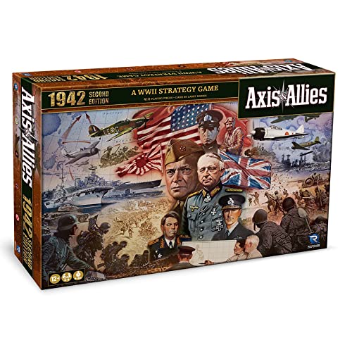 Renegade Game Studios Axis & Allies: 1942 Second Edition - WWII War Miniatures Strategy Board Game, Renegade, Ages 12+, 2-5 Players, 3-4 Hrs von Renegade Game Studios