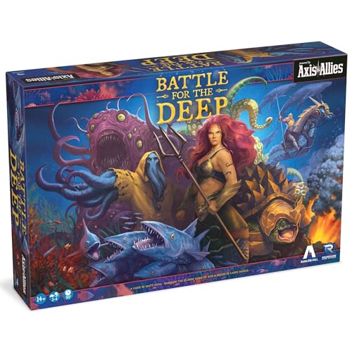 Renegade Game Studios: Axis & Allies Battle for the Deep (engl.) - Unterwasser-Strategiespiel für 2-4 Spieler ab 14 Jahren von Renegade Game Studios