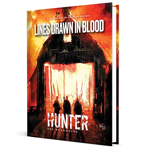 HUNTER RECKONING RPG LINES DRAWN IN BLOOD CHRONICLE BOOK HC von Renegade Game Studios