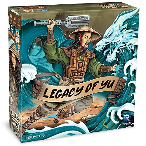 Renegade Game Studios Legacy of Yu, Strategiespiel, ab 14 Jahren, 1 Spieler, 60 Minuten Spieldauer von Renegade Game Studios