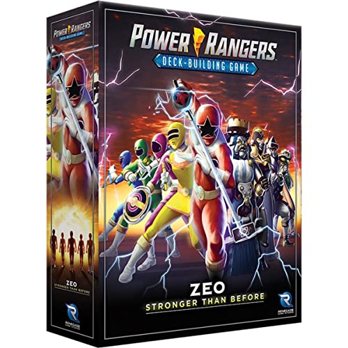 Renegade Game Studios Power Rangers: Deck-Building Game Zeo - Stronger Than Before - Kartenspiel - Englisch von Renegade Game Studios