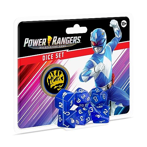 Power Rangers RPG: blaues Würfelspiel von Renegade Game Studios