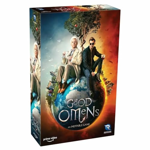 Renegade Game Studios Good Omens Kartenspiel, ab 14 Jahren, 2–4 Spieler, 15–30 Minuten Spieldauer von Renegade Game Studios