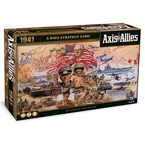 Renegade Game Studios Axis & Allies: 1941 - A WWII Strategy Board Game, Renegade Game Studios, Epic War Game Set in 1941, Struggle for Supremacy, Ages 12+, 2-5 Players, 1-3 Hour Playing Time von Renegade Game Studios