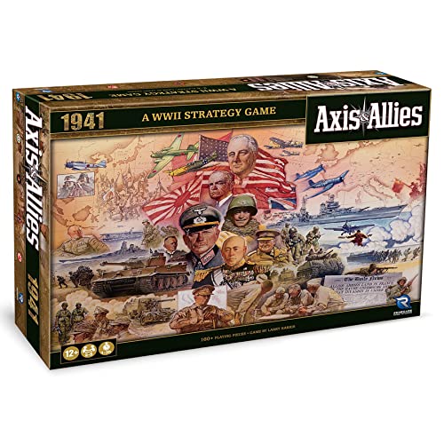 Renegade Game Studios Axis & Allies: 1941 - A WWII Strategy Board Game, Renegade Game Studios, Epic War Game Set in 1941, Struggle for Supremacy, Ages 12+, 2-5 Players, 1-3 Hour Playing Time Renegade Game Studios Axis & Allies: 1941 - A WWII Strategy Board Game, Renegade Game Studios, Epic War Game Set in 1941, Struggle for Supremacy, Ages 12+, 2-5 Players, 1-3 Hour Playing Time von Renegade Game Studios