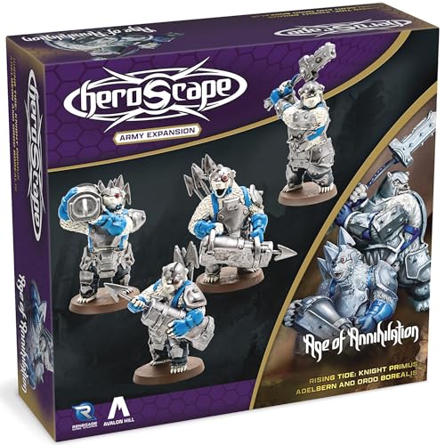 Renegade Game Studios | Heroscape: Rising Tide – Knight Primus Adelbern & Ordo Borealis Army Expansion von Renegade Game Studios