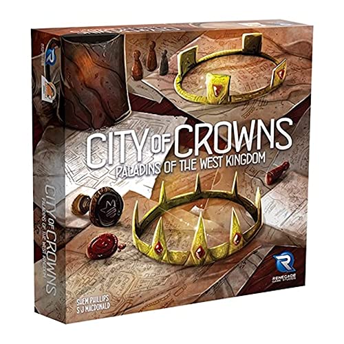 Renegade Game Studios Paladins of The West Kingdom City of Crowns Expan, Gemischt von Renegade Game Studios