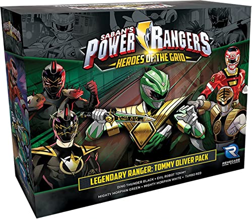 Renegade Game Studios Power Rangers: Heroes of The Grid: Legendary Ranger: Tommy Oliver,Black von Renegade Game Studios