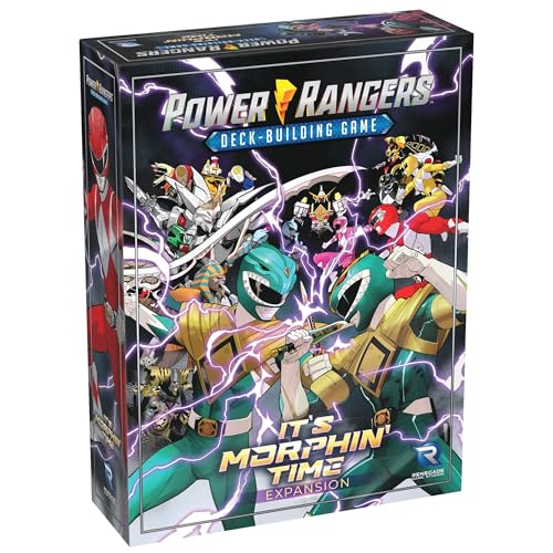 Renegade Game Studios: Power Rangers Deck-Building Game - It's Morphin' Time Expansion - The Mighty Morphin Team, Ages 14+, 2-4 Players, 90 Min von Renegade Game Studios