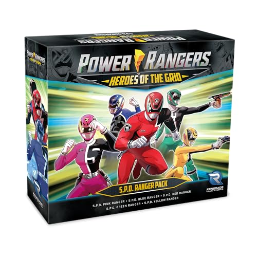 Renegade Game Studios: Power Rangers Heroes of The Grid S.P.D Ranger Pack, Mehrfarbig von Renegade Game Studios