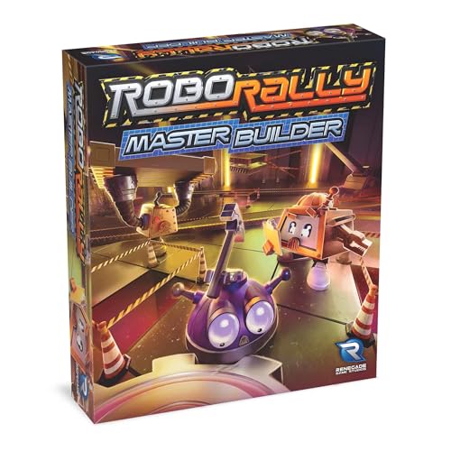 Renegade Game Studios: Robo Rally – Master Builder Expansion – Strategie programmierte Bewegung Brettspiel, neue Grids, ab 12 Jahren, 2–6 Spieler, 45–90 Minuten von Renegade Game Studios