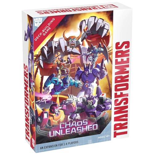 Renegade Game Studios: Transformers: Deckbau-Spiel: Chaos Unleashed - Erweiterung, neue Charaktere, 2 Spielmodi, ab 14 Jahren, 1-4 Spieler, 90 Minuten von Renegade Game Studios