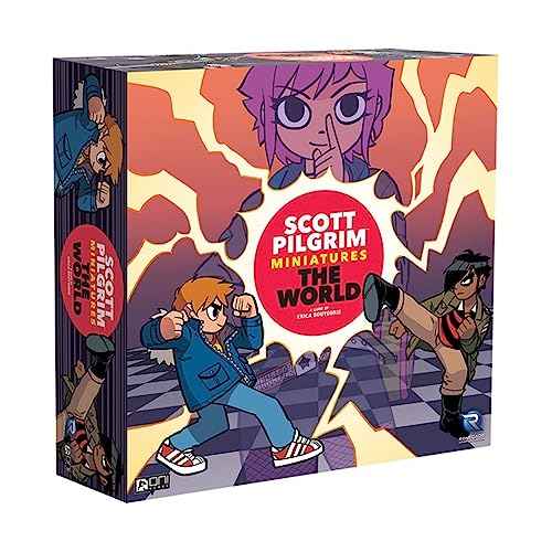 Renegade Game Studio , Scott Pilgrim Minatures: The World , Miniature Game , Ages 14+ , 2 to 4 Players , 45 to 60 Minutes Playing Time von Renegade Game Studios