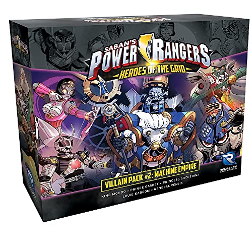 Renegade Games 2132 - Power Rangers: Heroes of the Grid Villian Pack #2 von Renegade Game Studios