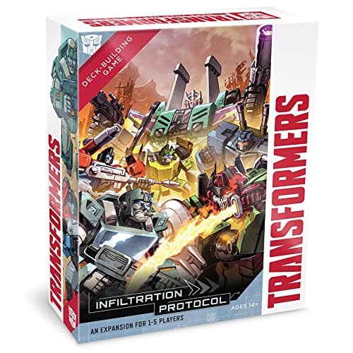Renegade, Games Studio, Transformers, Deck-Building Game Infiltration Protocol, Erweiterung, Ab 14 Jahren, 1–5 Spielerinnen Renegade, Games Studio, Transformers, Deck-Building Game Infiltration Protocol, Erweiterung, Ab 14 Jahren, 1–5 Spielerinnen von Renegade Game Studios