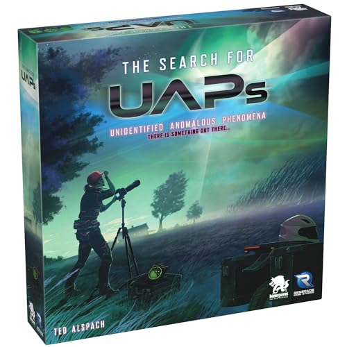 Renegade Games Studios The Search for UAPs - Strategy Board Game, Search for UFO's, Sci-Fi Deduction & Strategy, Ages 14+, 60-75 Min, 1-5 Players von Renegade Game Studios