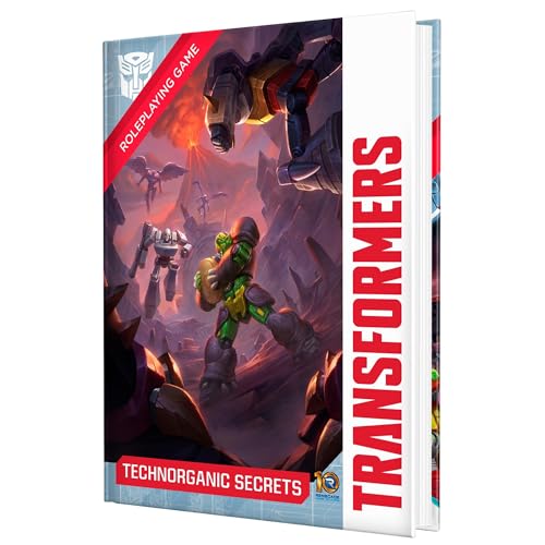 Renegade Games: Transformers Roleplaying Game: Technorganic Secrets Sourcebook - Expansion Hardcover RPG Book, Fan Favorite Characters, Ages 14+ von Renegade Game Studios