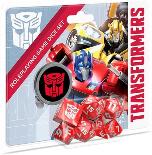 Transformers Rollenspiel-Würfel-Set von Renegade Game Studios