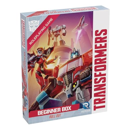 Transformers Rollenspiel Beginner Box - Roll Out into Adventure Against The Decepticons! Perfektes Produkt zum Spielen lernen! Alter: 14 + 3-6 Spieler, 180 Minuten von Renegade Game Studios