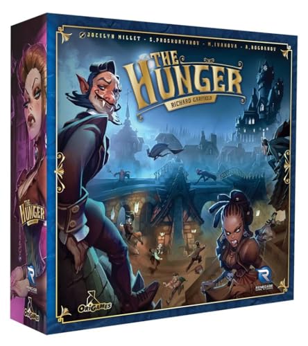 Renegade Game Studios | The Hunger | Deck-Building Board Game | Strategic Vampire Adventure Where You Race to The Rose | Competitive Game for 2-6 Players Ages 14+ | English von Renegade Game Studios