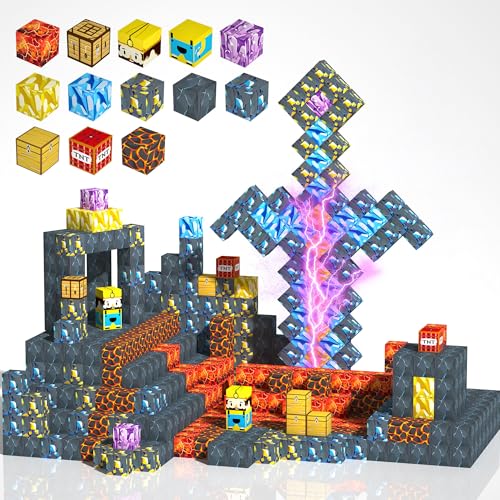 Magnetische Bausteine, 180PCS Magnetische Gebäude Würfel Spiel für Kinder Alter von 3years Montessori Stapelspiel, Sensorische Fliesen Gebäude Weihnachten, Party Präsent Magnetische Bausteine, 180PCS Magnetische Gebäude Würfel Spiel für Kinder Alter von 3years Montessori Stapelspiel, Sensorische Fliesen Gebäude Weihnachten, Party Präsent von Renholin