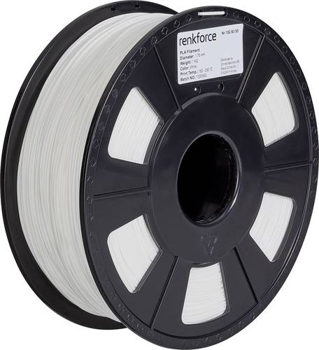 Renkforce RF-4511220 Filament PLA 2.85mm 1000g Grau 1St. von Renkforce