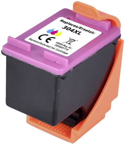 Renkforce Druckerpatrone ersetzt HP 304XL, N9K07AE Kompatibel Cyan, Magenta, Gelb RF-5705436 von Renkforce