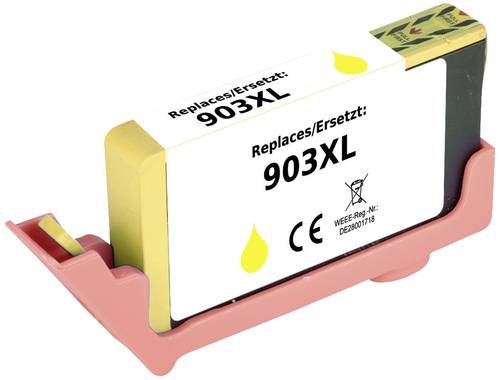 Renkforce Druckerpatrone ersetzt HP 903XL, T6M11AE Kompatibel Gelb RF-5705456 von Renkforce