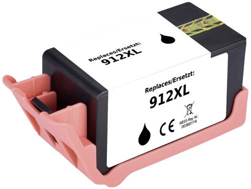 Renkforce Druckerpatrone ersetzt HP 912XL, 3YL84AE Kompatibel Schwarz RF-5655884 von Renkforce