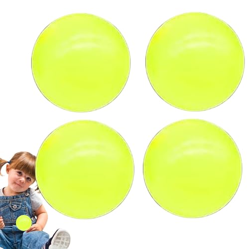 4 Stück Glorbs Balls, Dream Balls Glow In The Dark, 5 cm Glorbs Klebebälle, Decken-Kugeln, Anti Stress Sticky Balls, Quetschspielzeug Fluoreszierende Klebrige Wand Ball, Glorbs Klebebälle An Die Wand von Renopfect