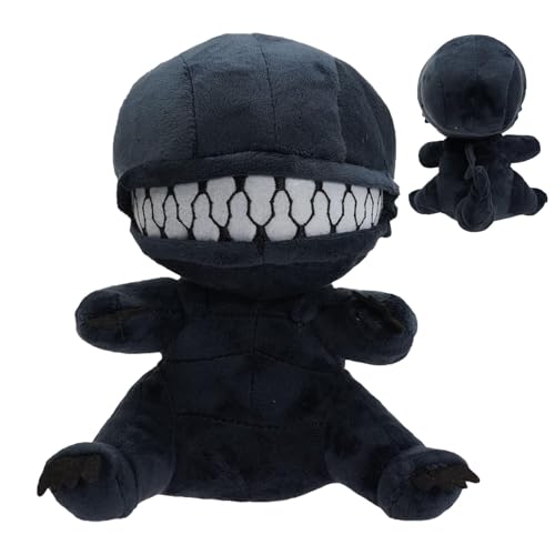 Alien xenomorp-h zippermout-h Plüsch, 22cm Filmfigur Plüsch Spielzeug, Helloween Horror Film Spielzeug Cartoon Anime Stofftier Xenomorpher Plüsch Puppe Dekokissen Sofa Couch Schlafzimmer Dekor von Renopfect