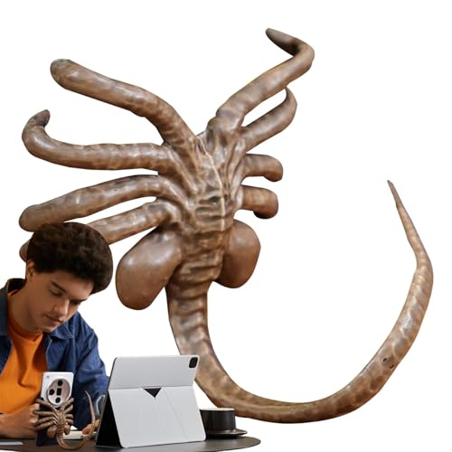 Facehugger Handyhalter, Facehugger Phone Holder, Alien Handyhalterung Bewegliche Gelenke Verstellbarer Telefonhalter, Facehugger-Halter, Facehugger-Handyhalter, Für Alle Mobiltelefone 30 X 10 X 5 Cm von Renopfect