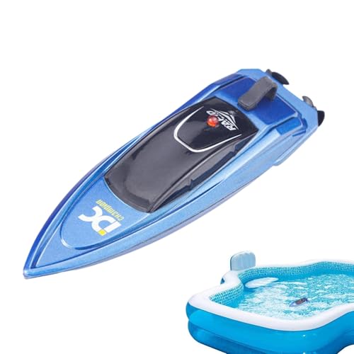 Renopfect Fernboot,Elektroboot, Wasserdichtes ferngesteuertes Bootsspielzeug, Kabelloses ferngesteuertes Bootsspielzeug für Kinder, Spielzeug-Wasserboot für Pools und Seen mit wasserdichter, von Renopfect