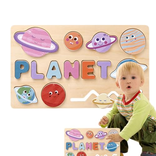 Renopfect Formpassendes Puzzle, Holzformpuzzles | Bunte Brettspiele Holzpuzzle Spielzeug,Lernpädagogisches Steckpuzzle zum Gehirnaufbau, Formpuzzle für Kinder, Kleinkinder, Mädchen und von Renopfect