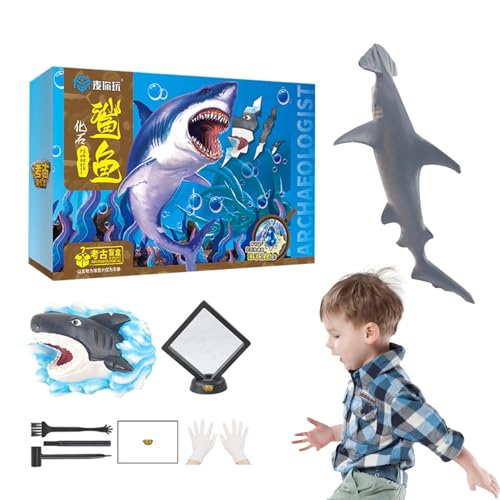 Renopfect Grabungsset für Tiere, Grabungsset für Fische,Creative Life Dig Kit | Lern- und Bildungsspielzeug, Fish Life Dig Kit, pädagogisches Wissenschaftsabenteuer für Mädchen, Kinder, Jugendliche von Renopfect