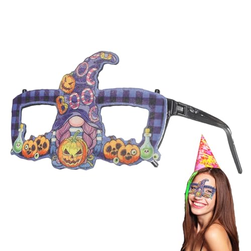 Renopfect Halloween-Cosplay-Brille,Halloween-Fotobrille | Partyzubehör Kostümbrille Lustiges Design - Partyzubehör, Brillen für Kinder, Kostümzubehör, Halloween-Cosplay-Zubehör von Renopfect